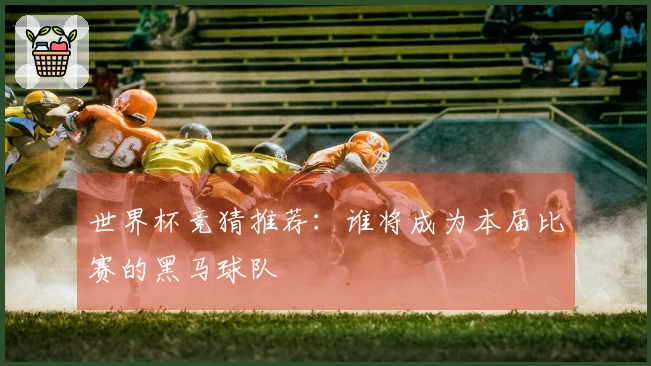 世界杯竞猜推荐：谁将成为本届比赛的黑马球队