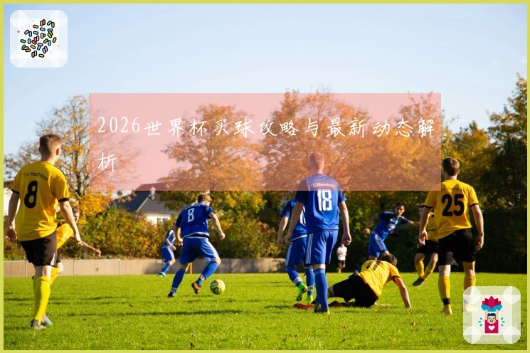 2026世界杯买球攻略与最新动态解析