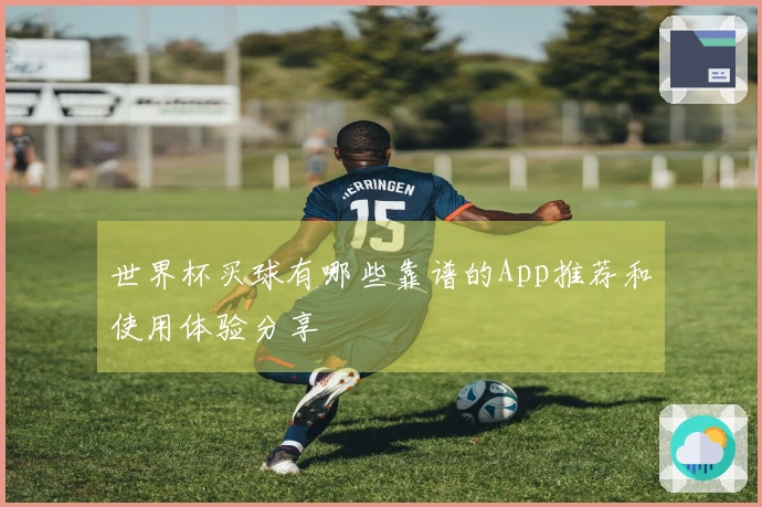 世界杯买球有哪些靠谱的App推荐和使用体验分享